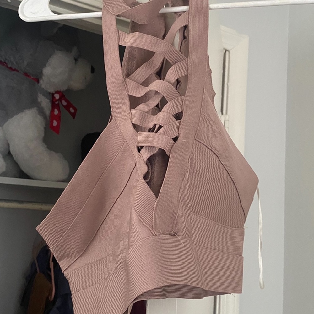 Cross Back Crop Top